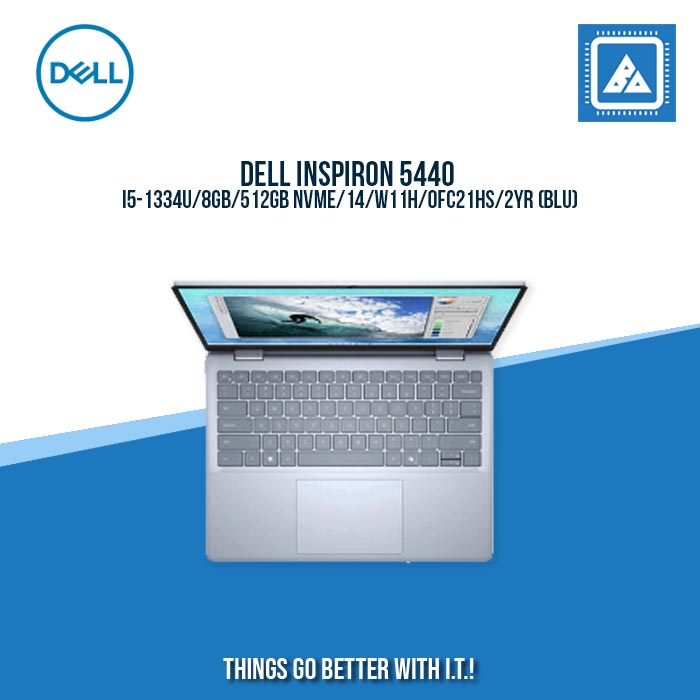 DELL INSPIRON 5440 I5-1334U/8GB/512GB NVME | BEST FOR STUDENTS AND FREELANCERS LAPTOP DELL INSPIRON 5440 I5-1334U/8GB/512GB NVME | BEST FOR STUDENTS AND FREELANCERS LAPTOP